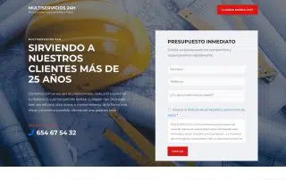 landing page sevilla