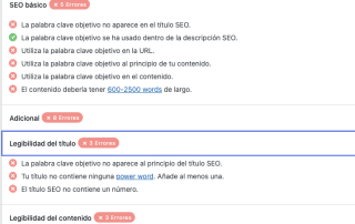 Tu título no contiene ninguna power word
